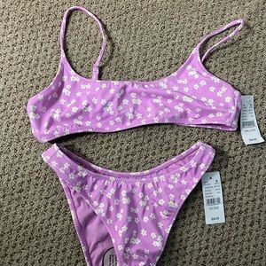 Pacsun LA Hearts bikini small top xs bottoms